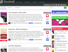 Tablet Screenshot of booklab.fr